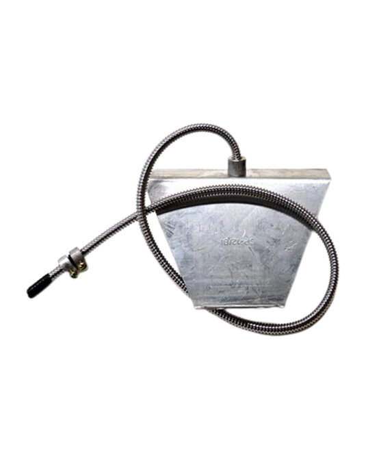 12V Solar Panel Bracket w/ Stainless Steel Cable Sheath