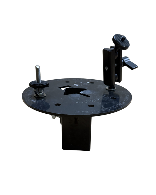 T-Post Trail Camera & Solar Panel Mount — 1 Articulating Arm