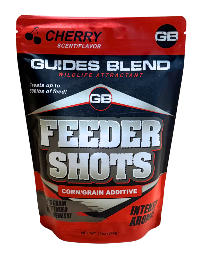 Load image into Gallery viewer, Guides Blend Wildlife Attractant Feeder Shots 12oz
