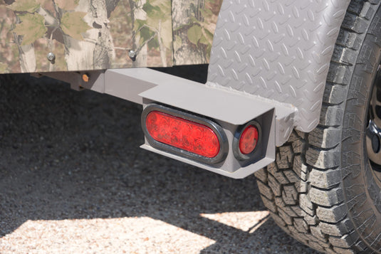 6x8 Ranch King Trailer Blind with Handicap Ramp Option