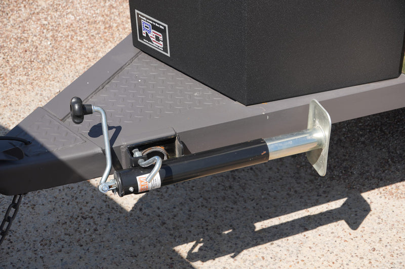 Load image into Gallery viewer, 6x8 Ranch King Trailer Blind with Handicap Ramp Option
