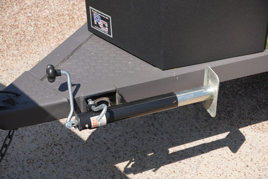 6x8 Ranch King Trailer Blind with Handicap Ramp Option