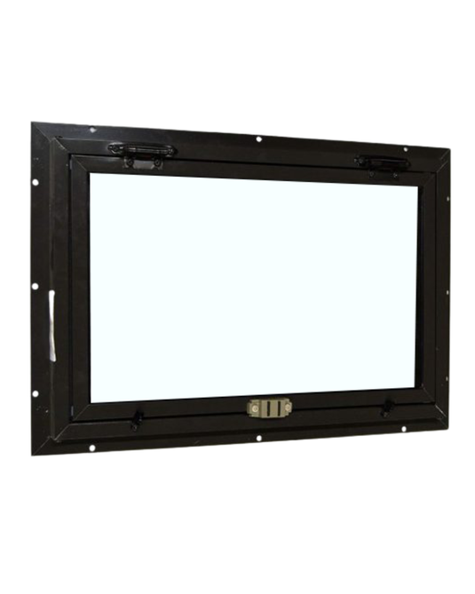 Clear Framed Flip Windows