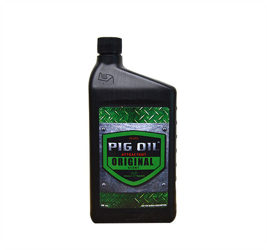 Elusive Wildlife Pig Oil Wild Hog Attractant Hunting Bait 32 Oz Original Scent