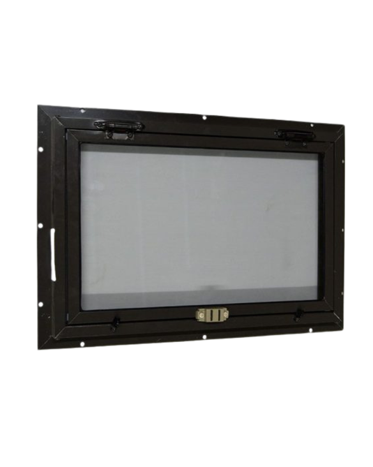 Tinted Framed Flip Windows